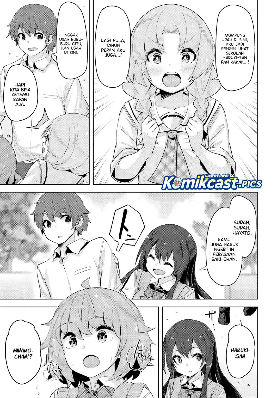 A Neat and Pretty Girl at My New School Is a Childhood Friend Who I Used To Play With Thinking She Was a Boy Chapter 37 - halaman 14