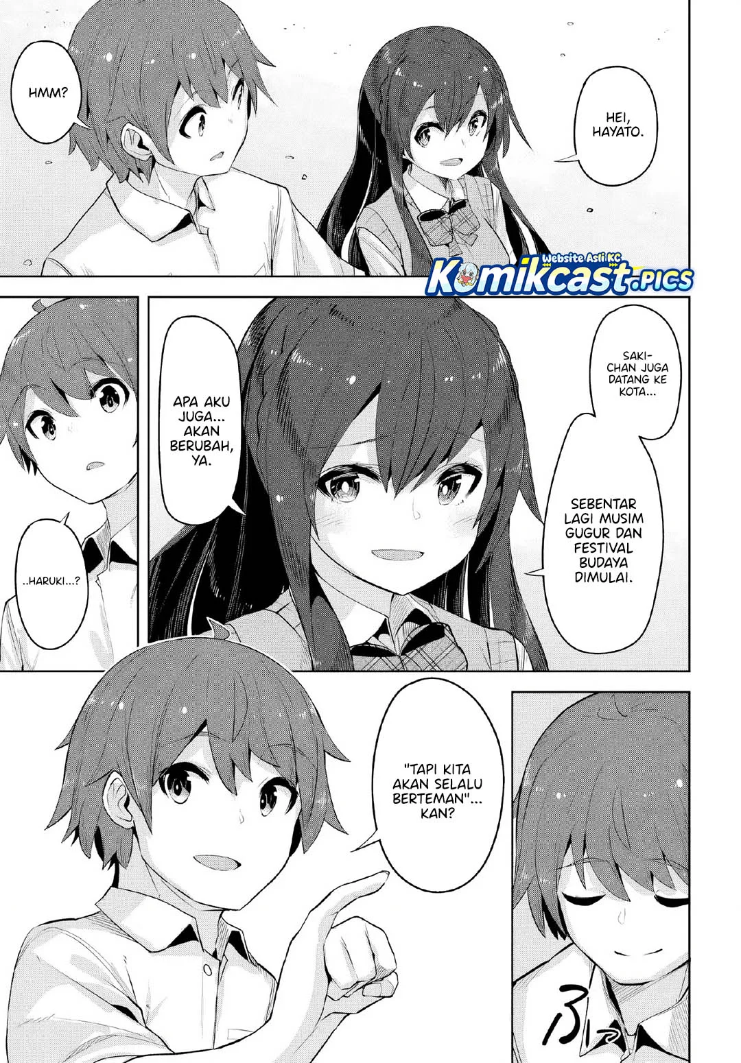 A Neat and Pretty Girl at My New School Is a Childhood Friend Who I Used To Play With Thinking She Was a Boy Chapter 37 - halaman 16