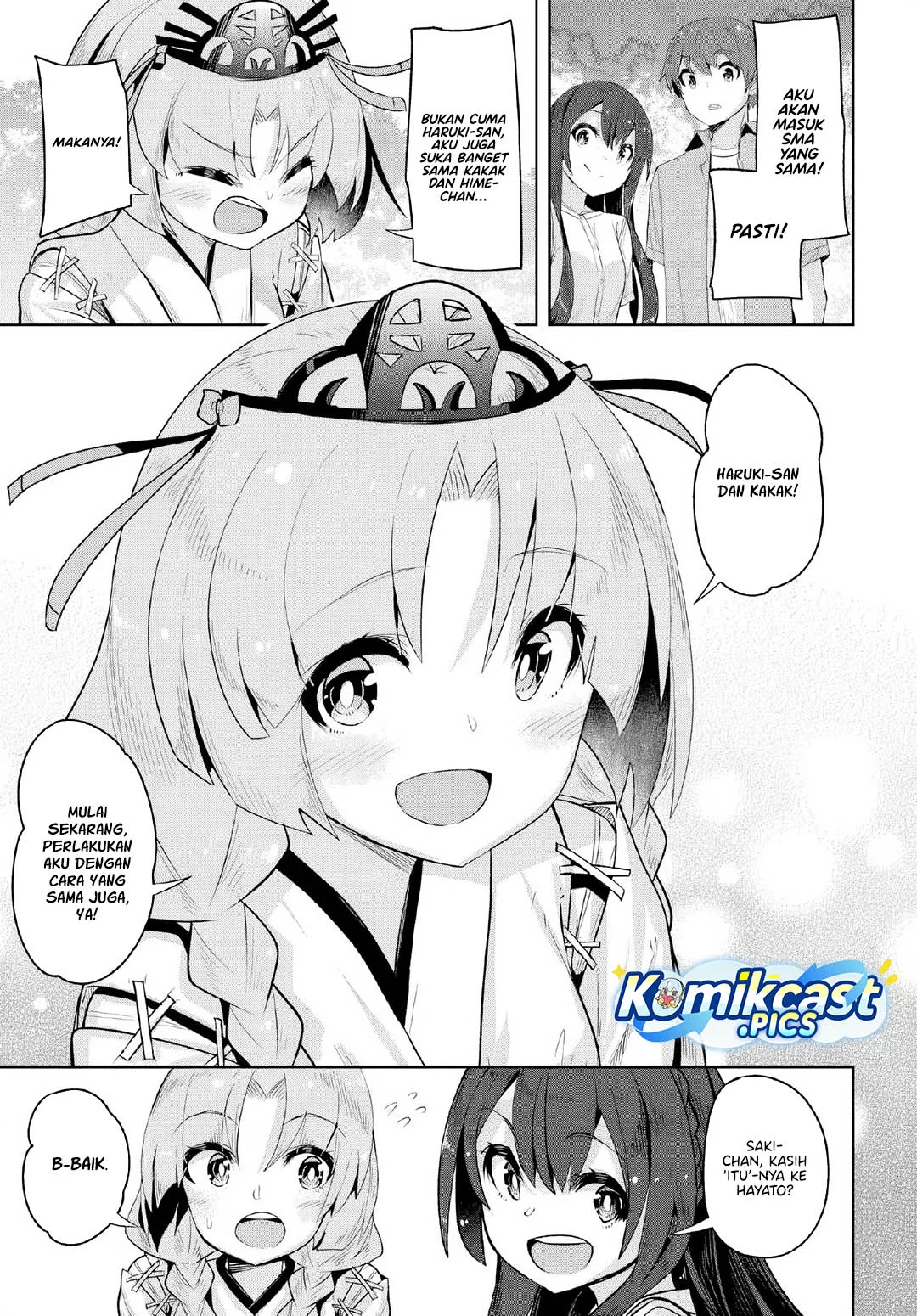 A Neat and Pretty Girl at My New School Is a Childhood Friend Who I Used To Play With Thinking She Was a Boy Chapter 37 - halaman 6