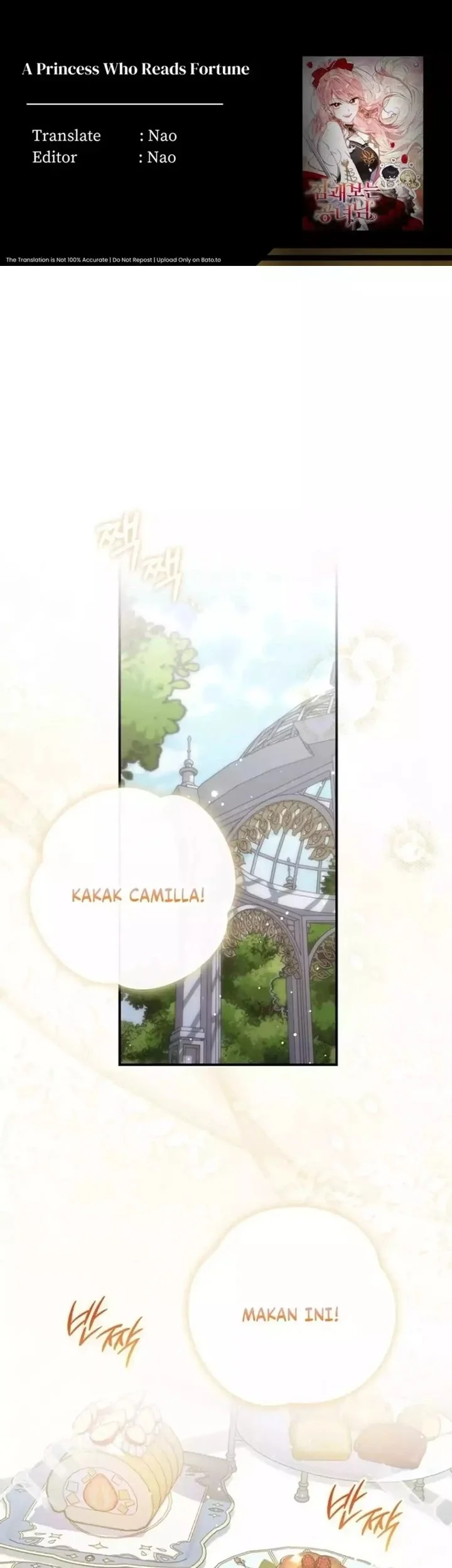 A Princess Who Reads Fortune Chapter 131 - halaman 1