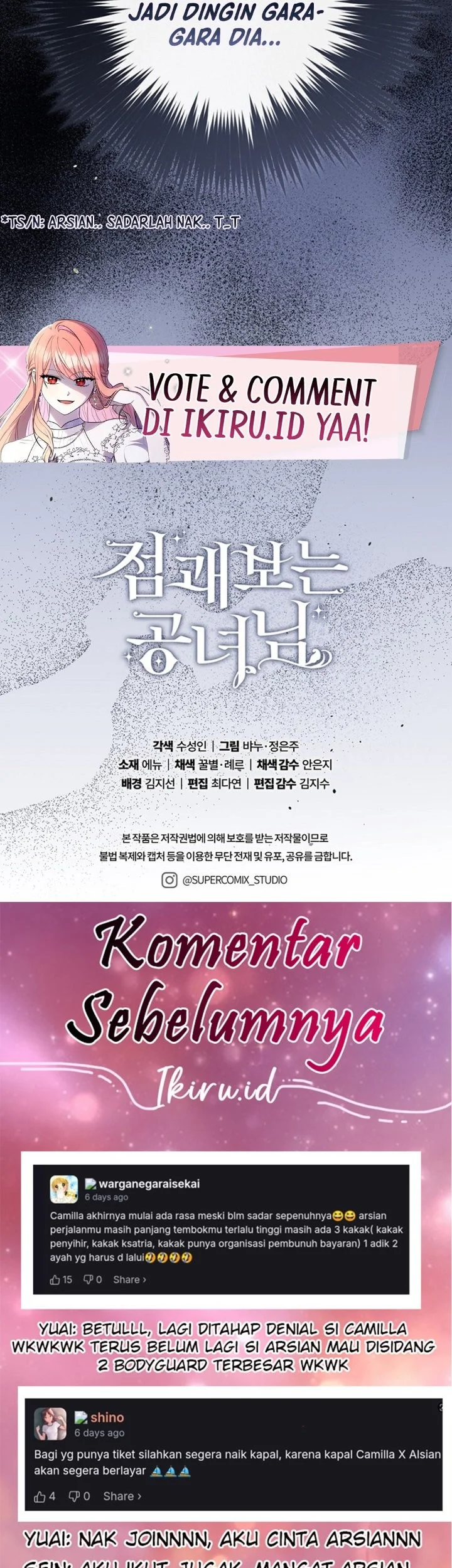 A Princess Who Reads Fortune Chapter 150 - halaman 76