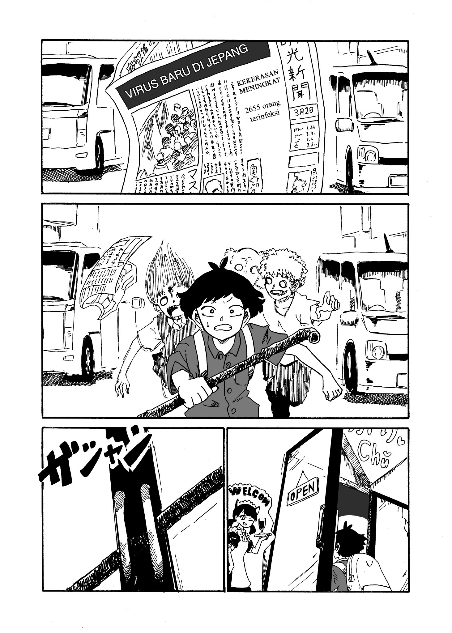 A Pro Maid Even as a Zombie Chapter 0 - halaman 1