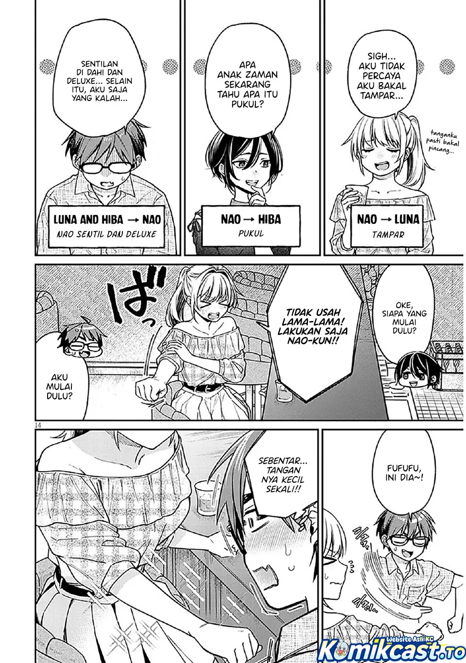 A Quirky Girl Is Inviting Me to Bed Chapter 10 - halaman 14
