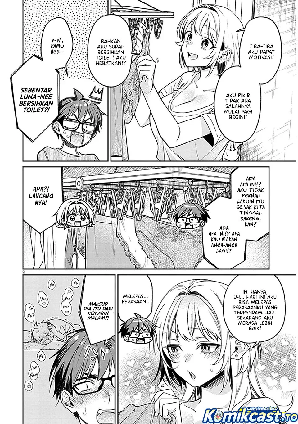 A Quirky Girl Is Inviting Me to Bed Chapter 15 - halaman 8