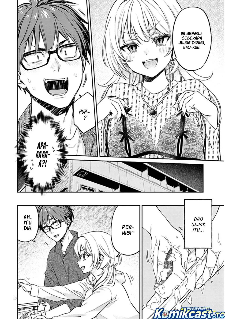 A Quirky Girl Is Inviting Me to Bed Chapter 19.1 - halaman 10
