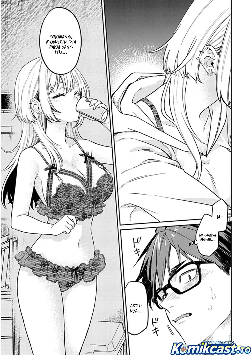 A Quirky Girl Is Inviting Me to Bed Chapter 19.1 - halaman 11