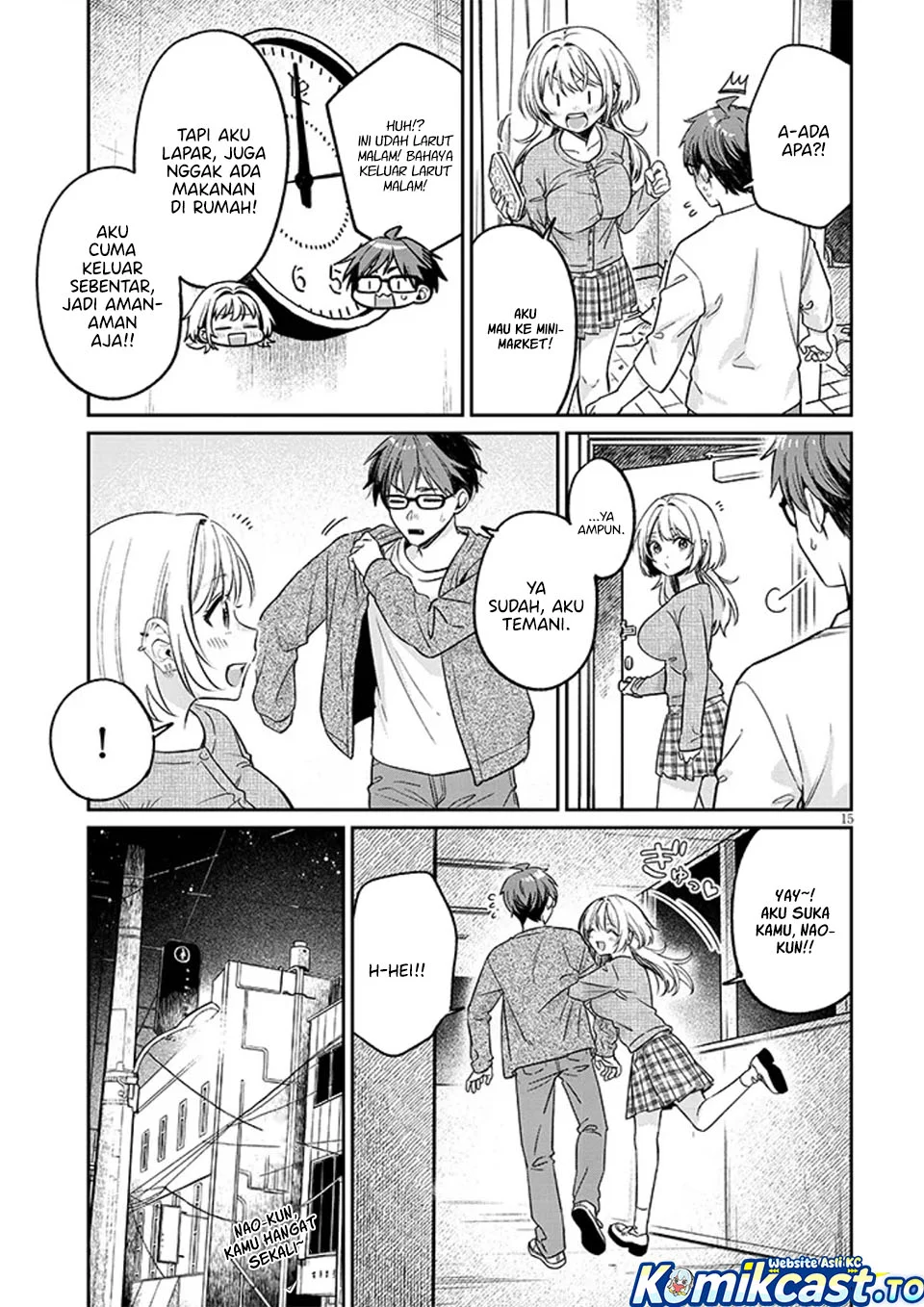 A Quirky Girl Is Inviting Me to Bed Chapter 19.1 - halaman 15