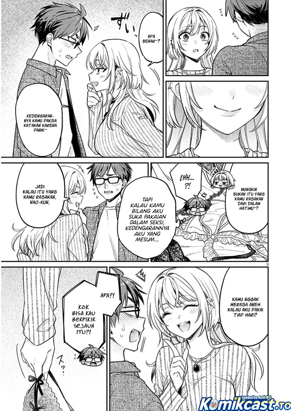 A Quirky Girl Is Inviting Me to Bed Chapter 19.1 - halaman 9