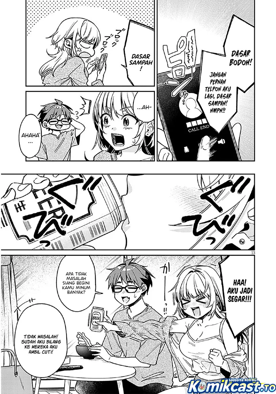 A Quirky Girl Is Inviting Me to Bed Chapter 9 - halaman 13
