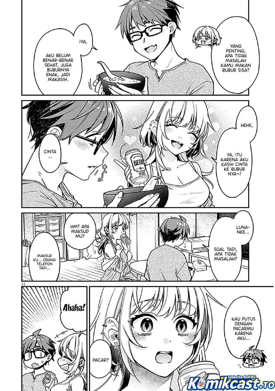 A Quirky Girl Is Inviting Me to Bed Chapter 9 - halaman 14