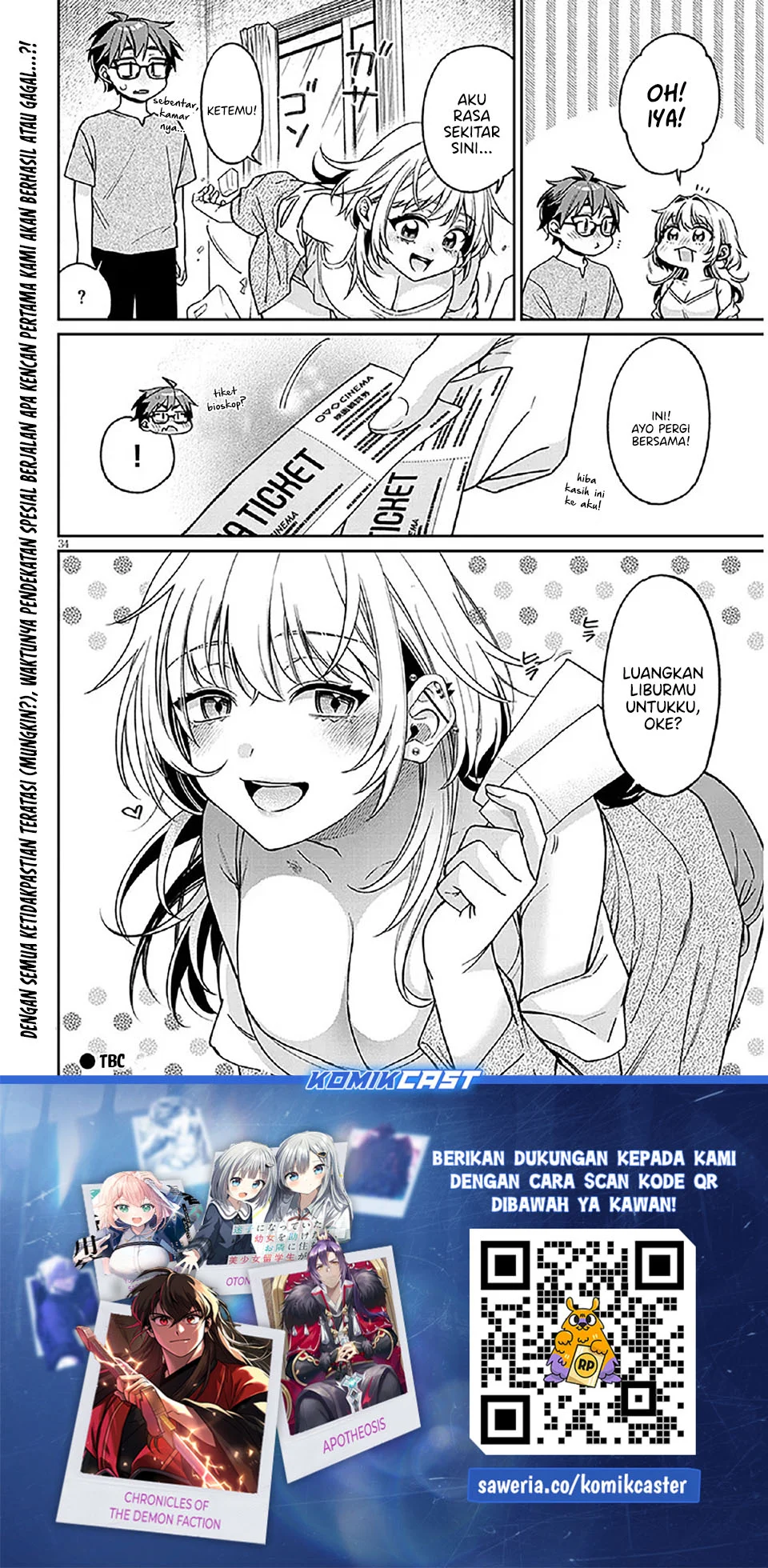 A Quirky Girl Is Inviting Me to Bed Chapter 9 - halaman 34