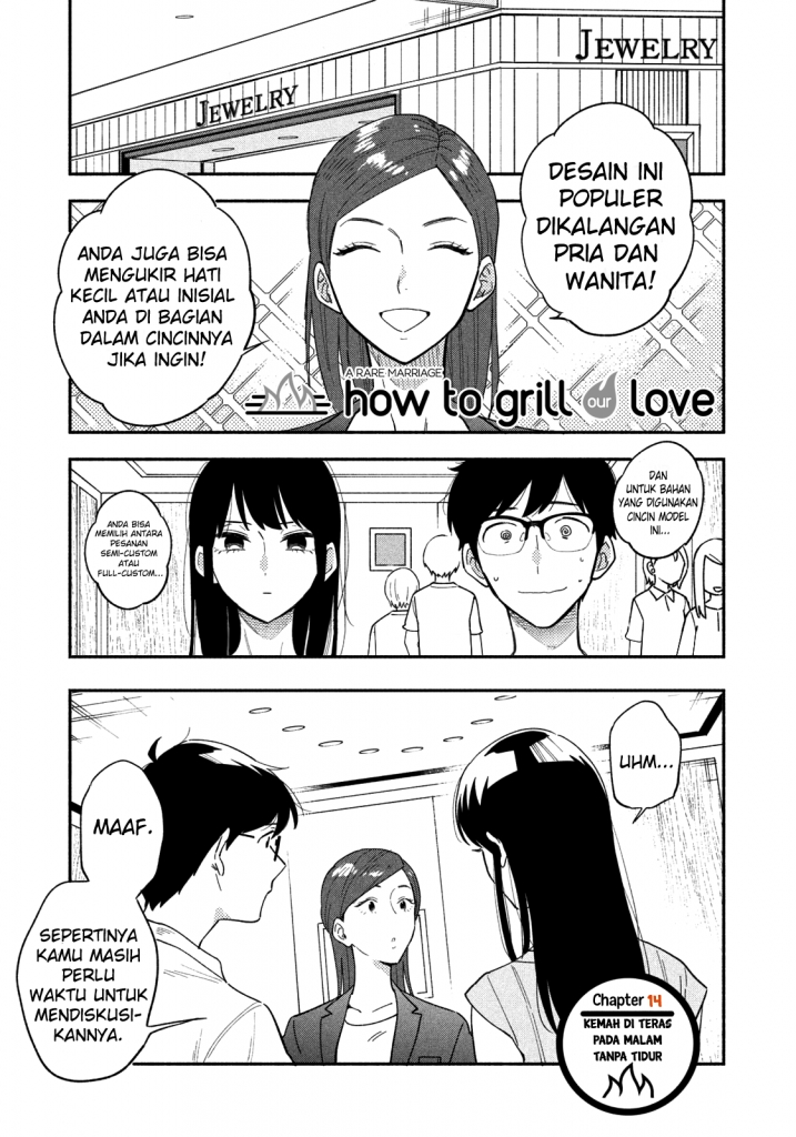 A Rare Marriage: How to Grill Our Love Chapter 14 - halaman 2