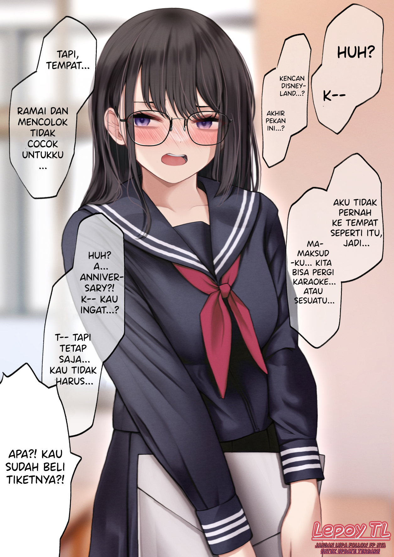 A Rather Introverted Girlfriend Chapter 1 - halaman 1