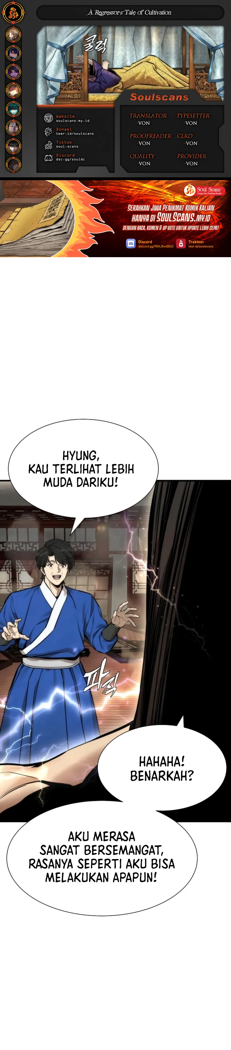 A Regressor's Tale of Cultivation Chapter 7 - halaman 1