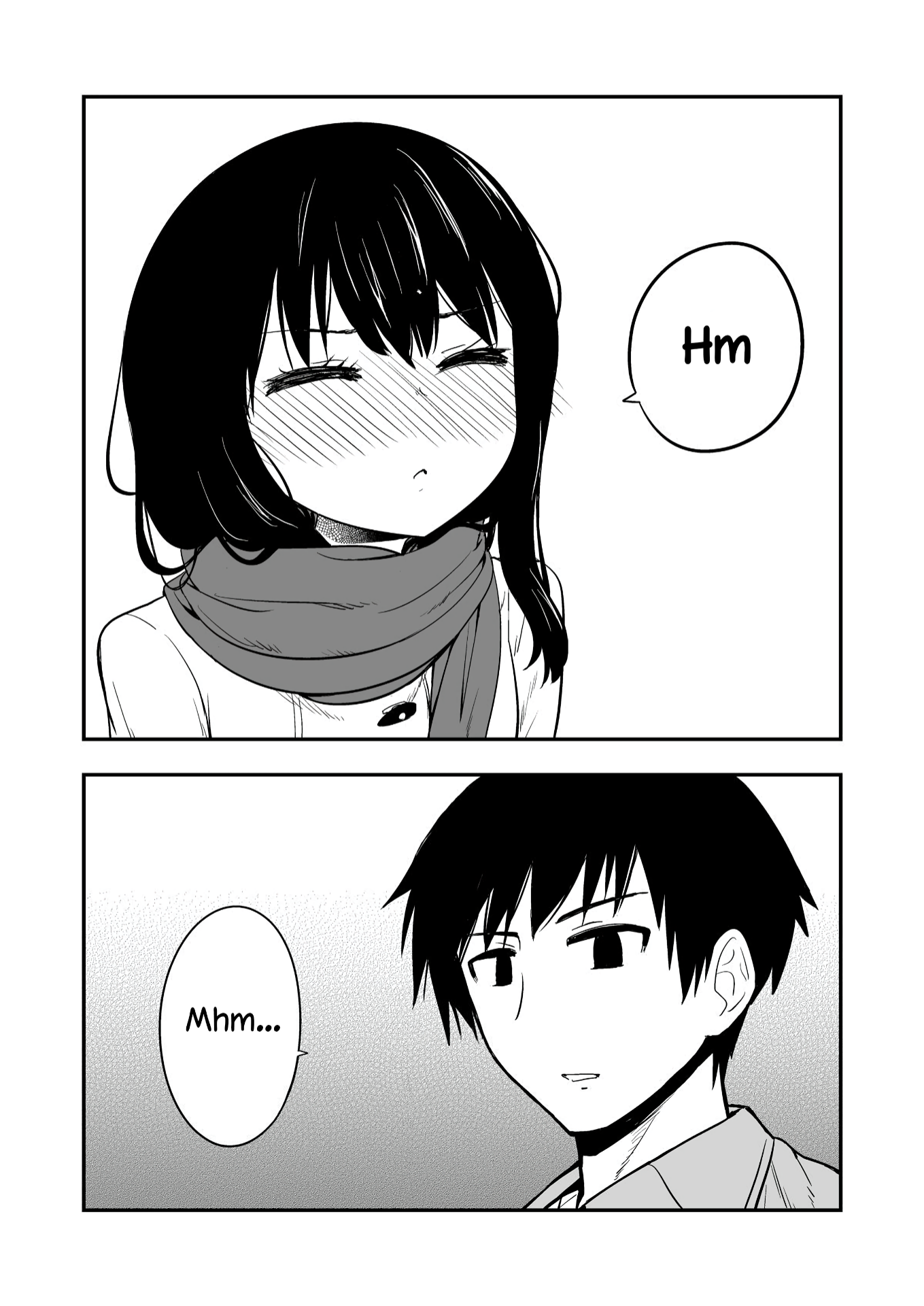 A Relationship Communicated Through "Hm" and "Mhm" Chapter 0 - halaman 2