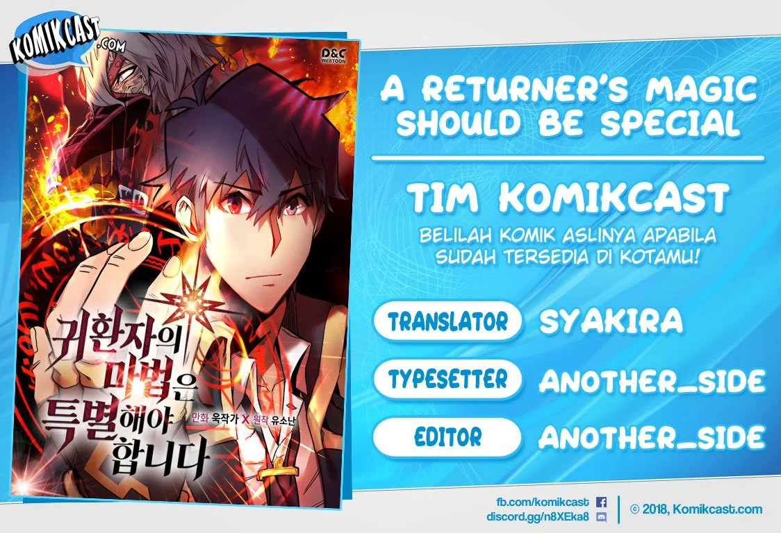 A Returner's Magic Should Be Special Chapter 105 - halaman 1