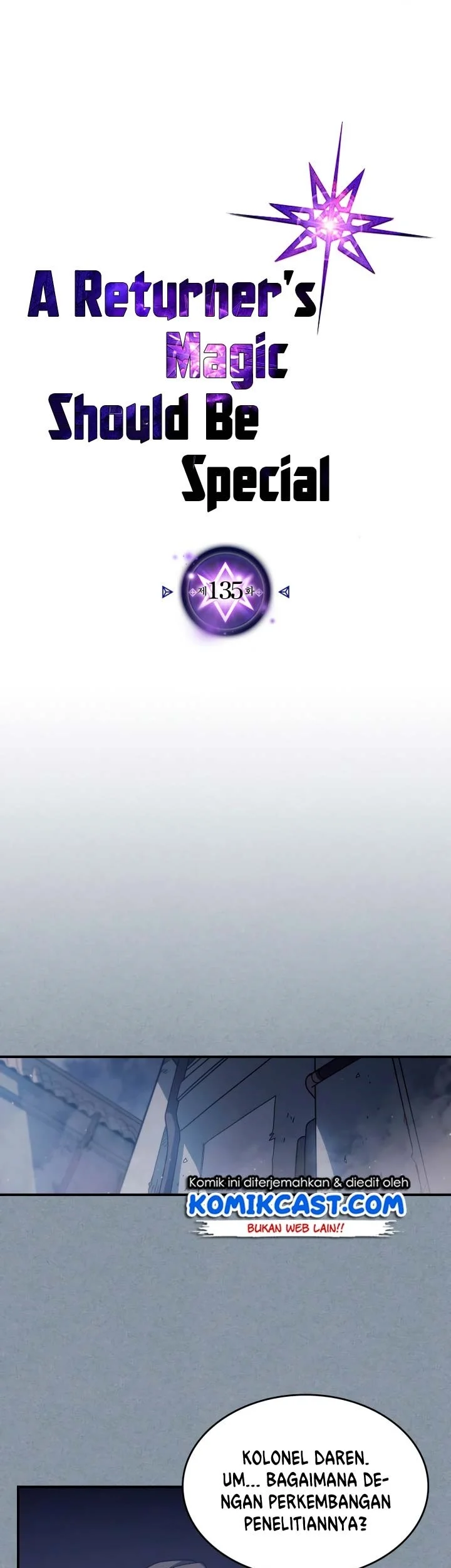 A Returner's Magic Should Be Special Chapter 135 - halaman 1