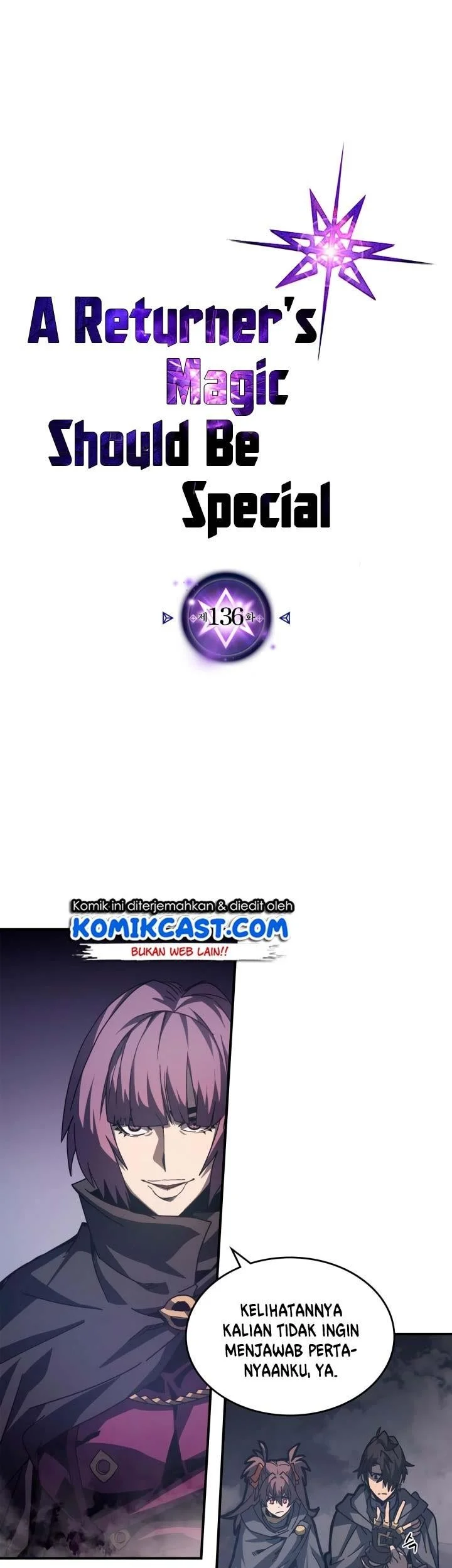 A Returner's Magic Should Be Special Chapter 136 - halaman 1