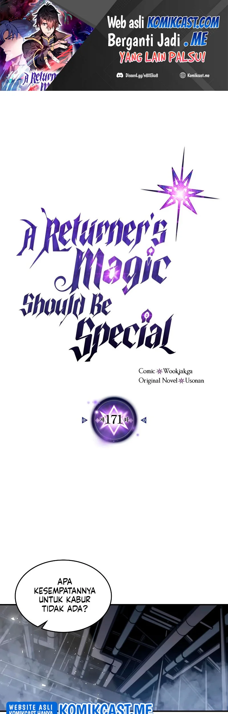 A Returner's Magic Should Be Special Chapter 171 - halaman 1