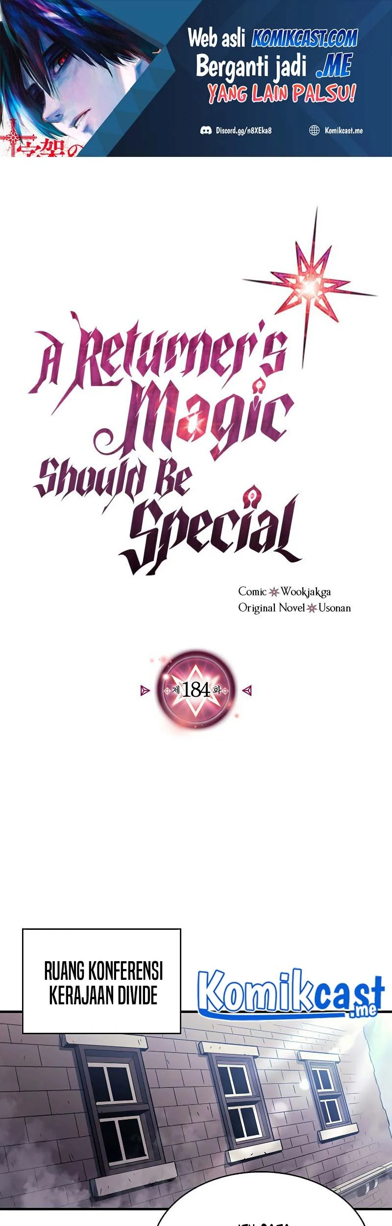A Returner's Magic Should Be Special Chapter 184 - halaman 1