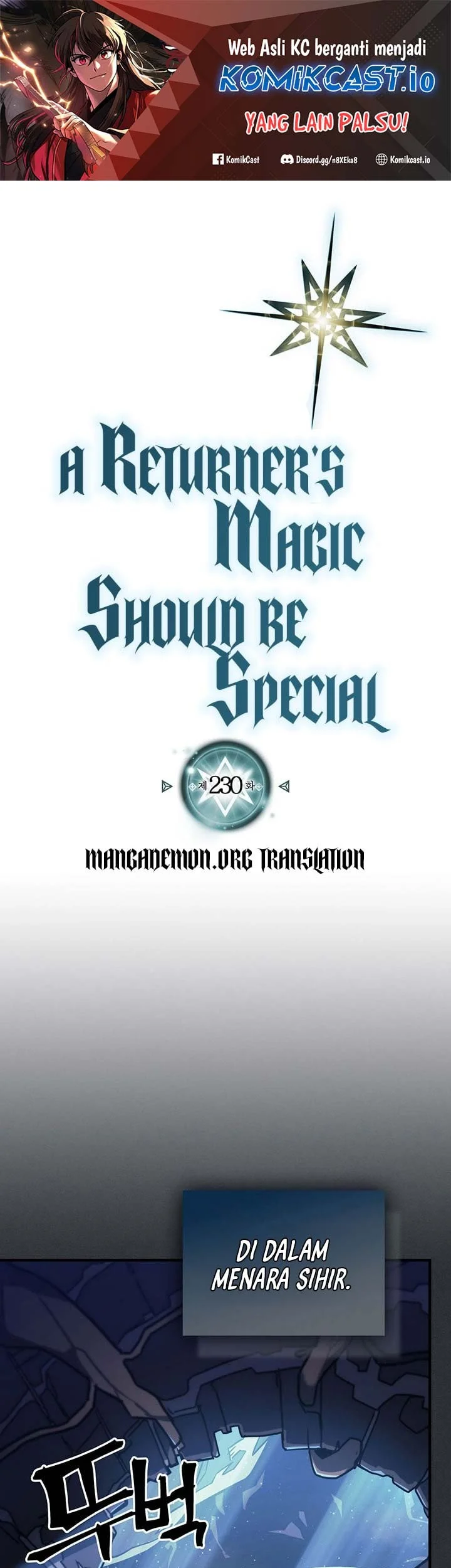 A Returner's Magic Should Be Special Chapter 230 - halaman 1