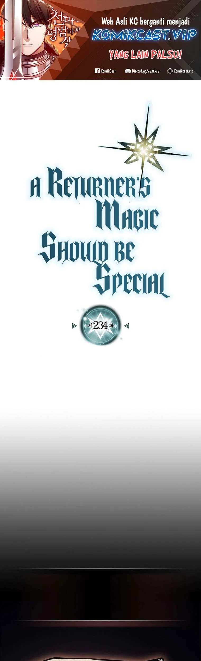 A Returner's Magic Should Be Special Chapter 234 - halaman 1