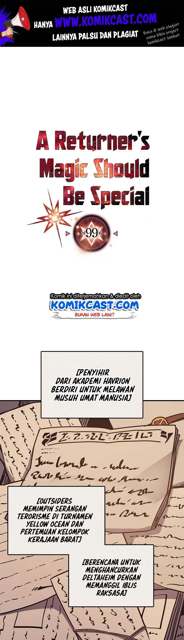 A Returner's Magic Should Be Special Chapter 99 - halaman 2