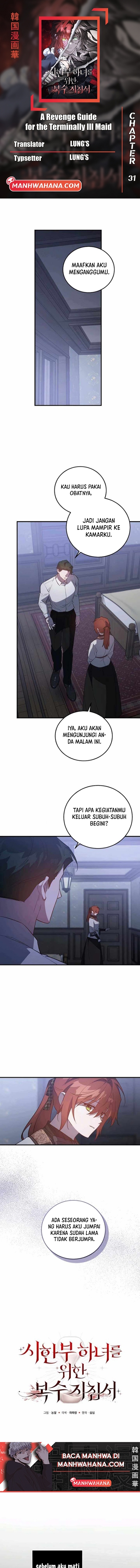 A Revenge Guide for the Terminally Ill Maid Chapter 31 - halaman 1