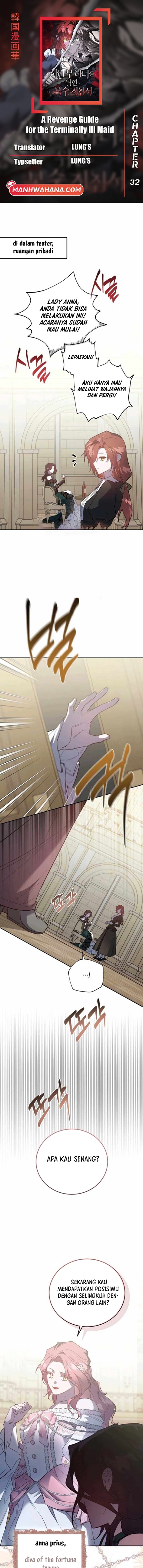 A Revenge Guide for the Terminally Ill Maid Chapter 32 - halaman 1