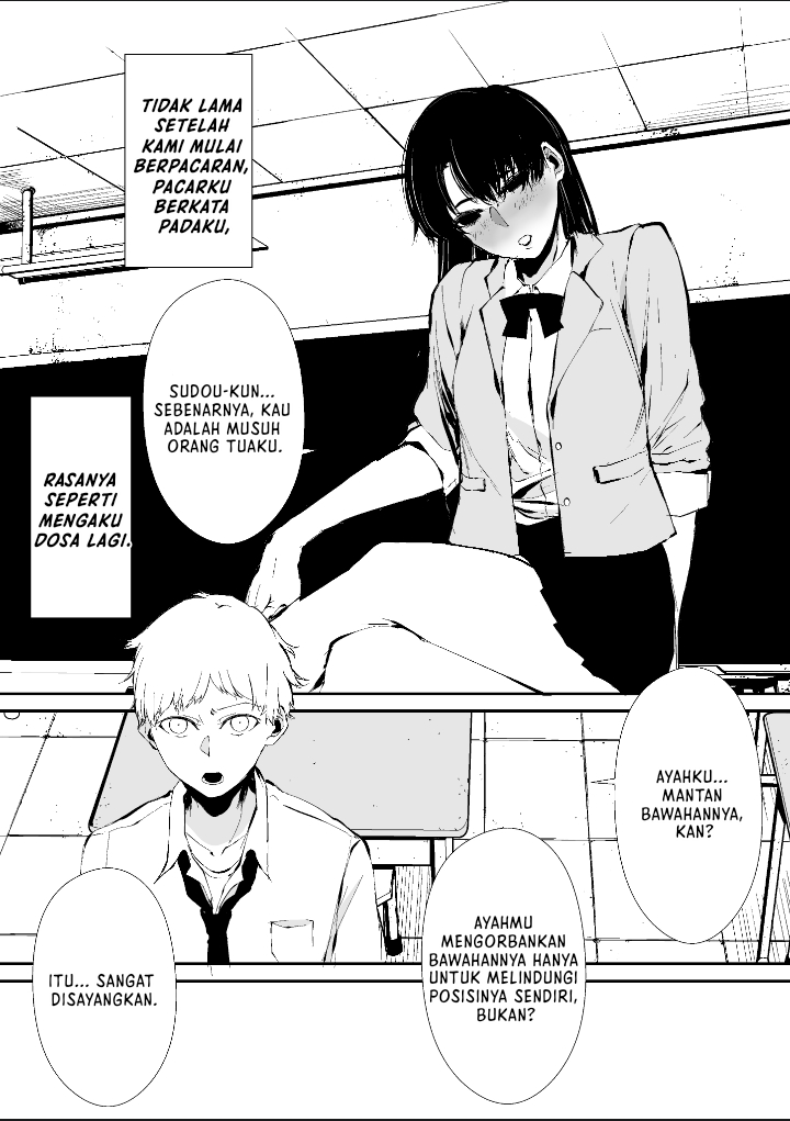A Romance Manga About an Obsessive Woman and a Trash Man Chapter 0 - halaman 1