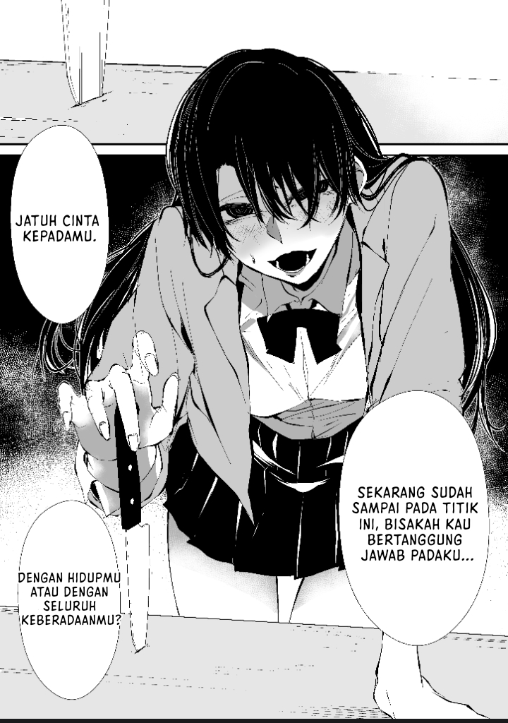 A Romance Manga About an Obsessive Woman and a Trash Man Chapter 0 - halaman 4