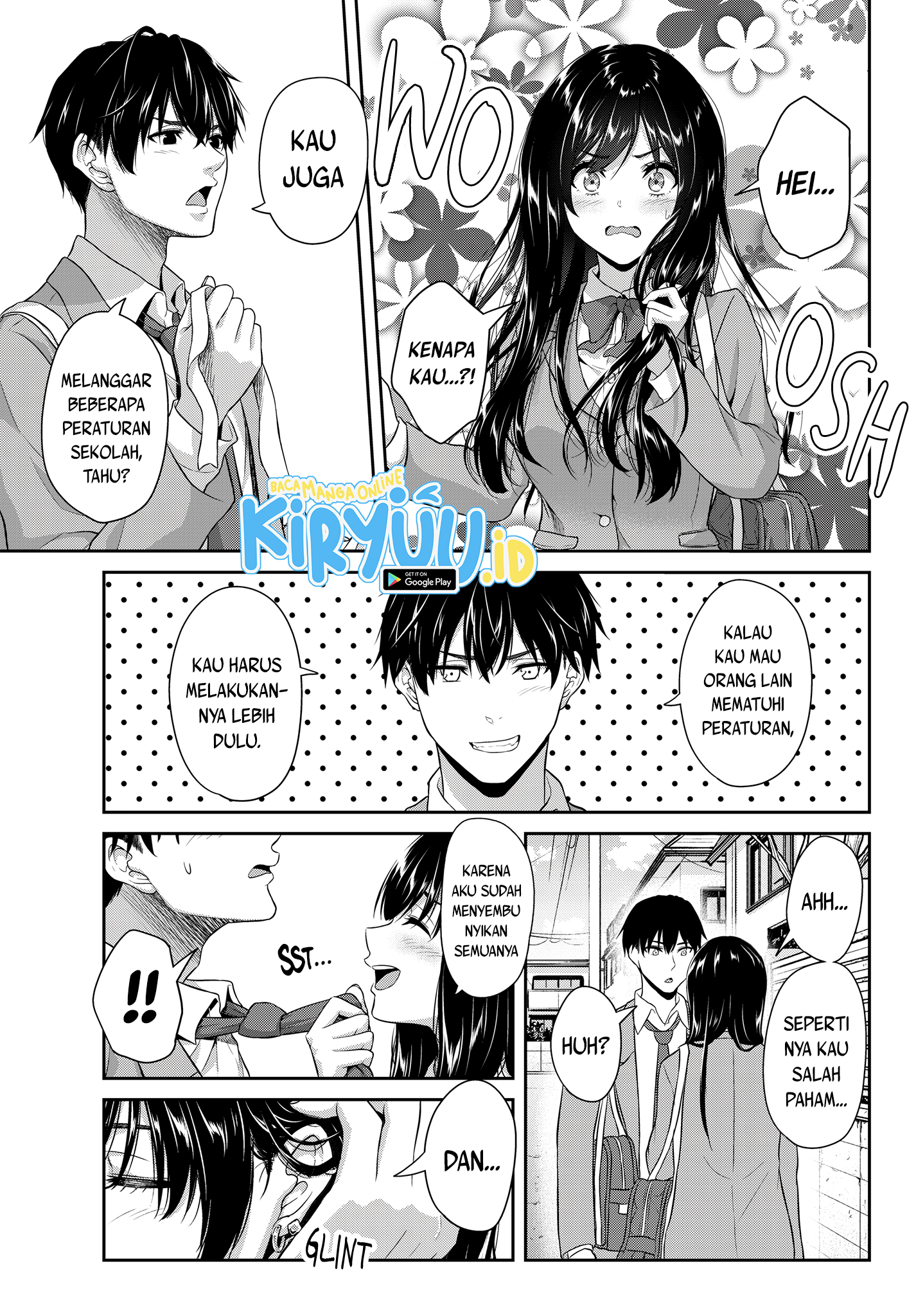 A Romcom Where Defying the Honor Student Girlfriend Is Not an Option Chapter 0 - halaman 4