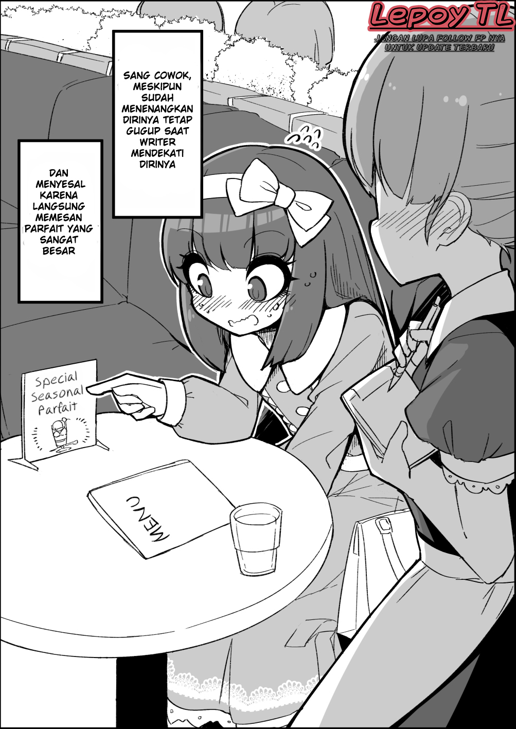 A Short Single About a Cross-Dresser Chapter 3 - halaman 1