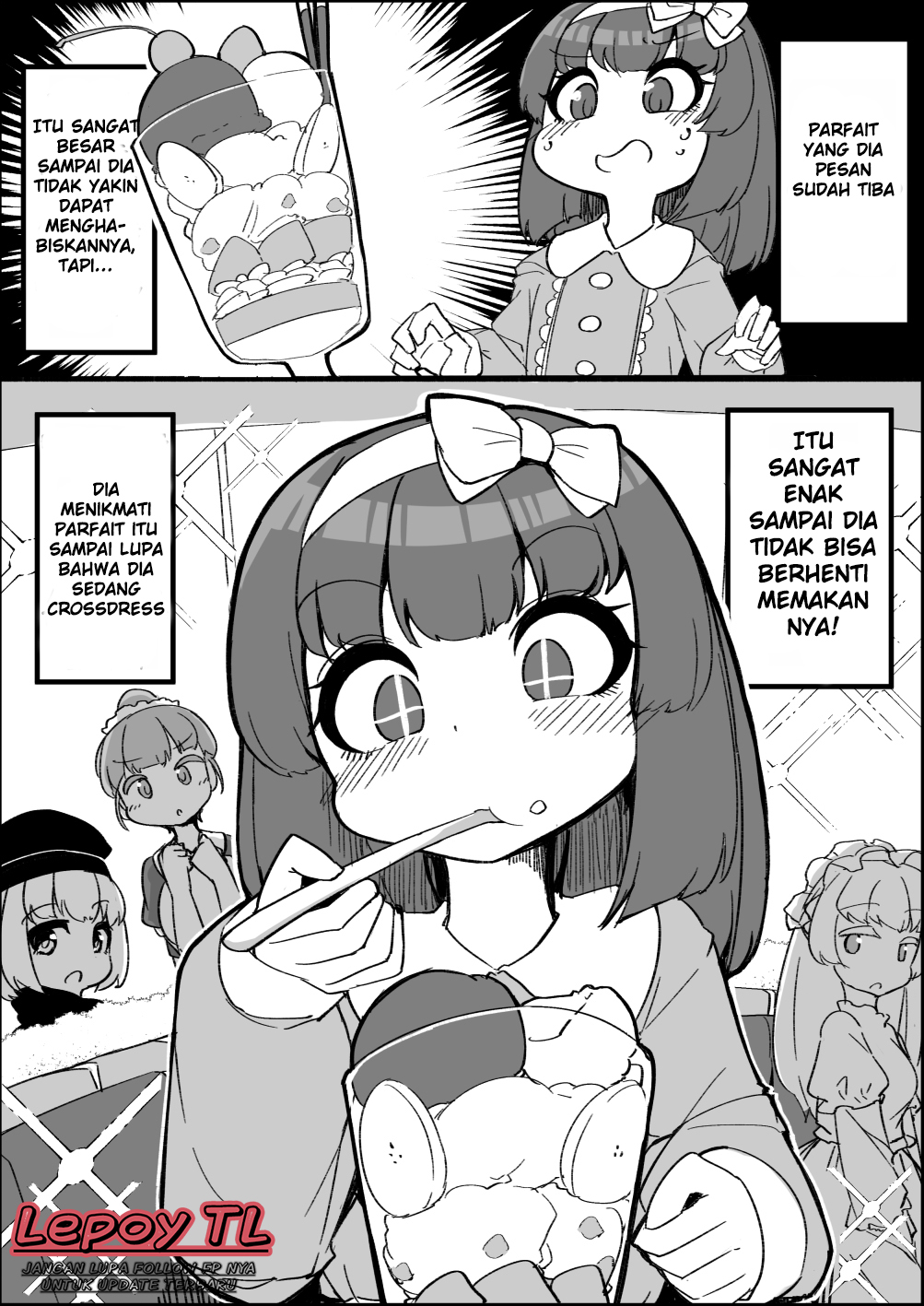 A Short Single About a Cross-Dresser Chapter 4 - halaman 1
