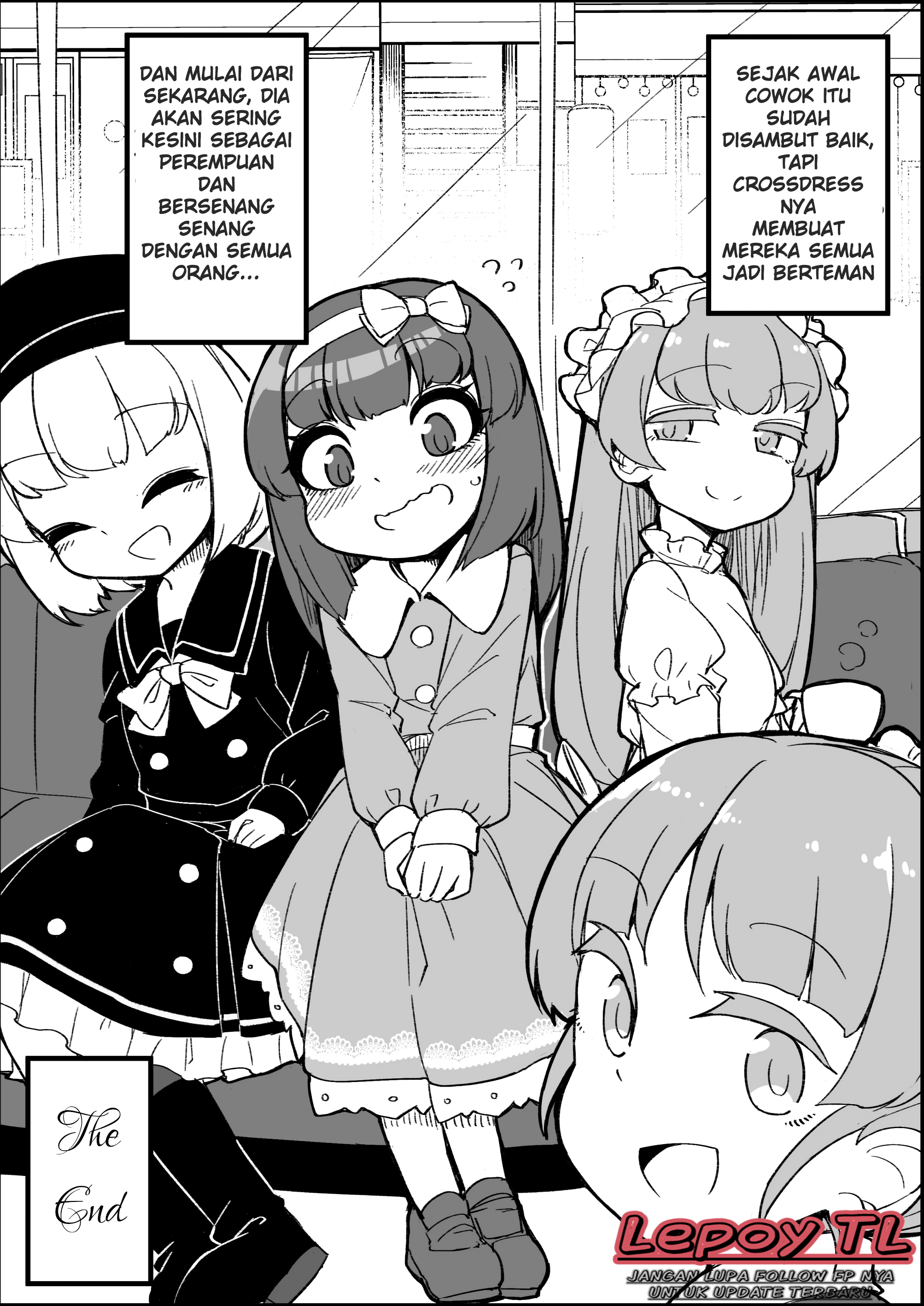 A Short Single About a Cross-Dresser Chapter 6 - halaman 2