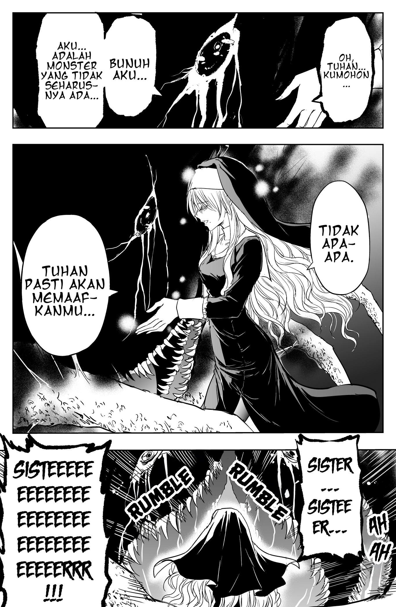 A Sister Who Solves Problems with Brute Force Chapter 10 - halaman 5