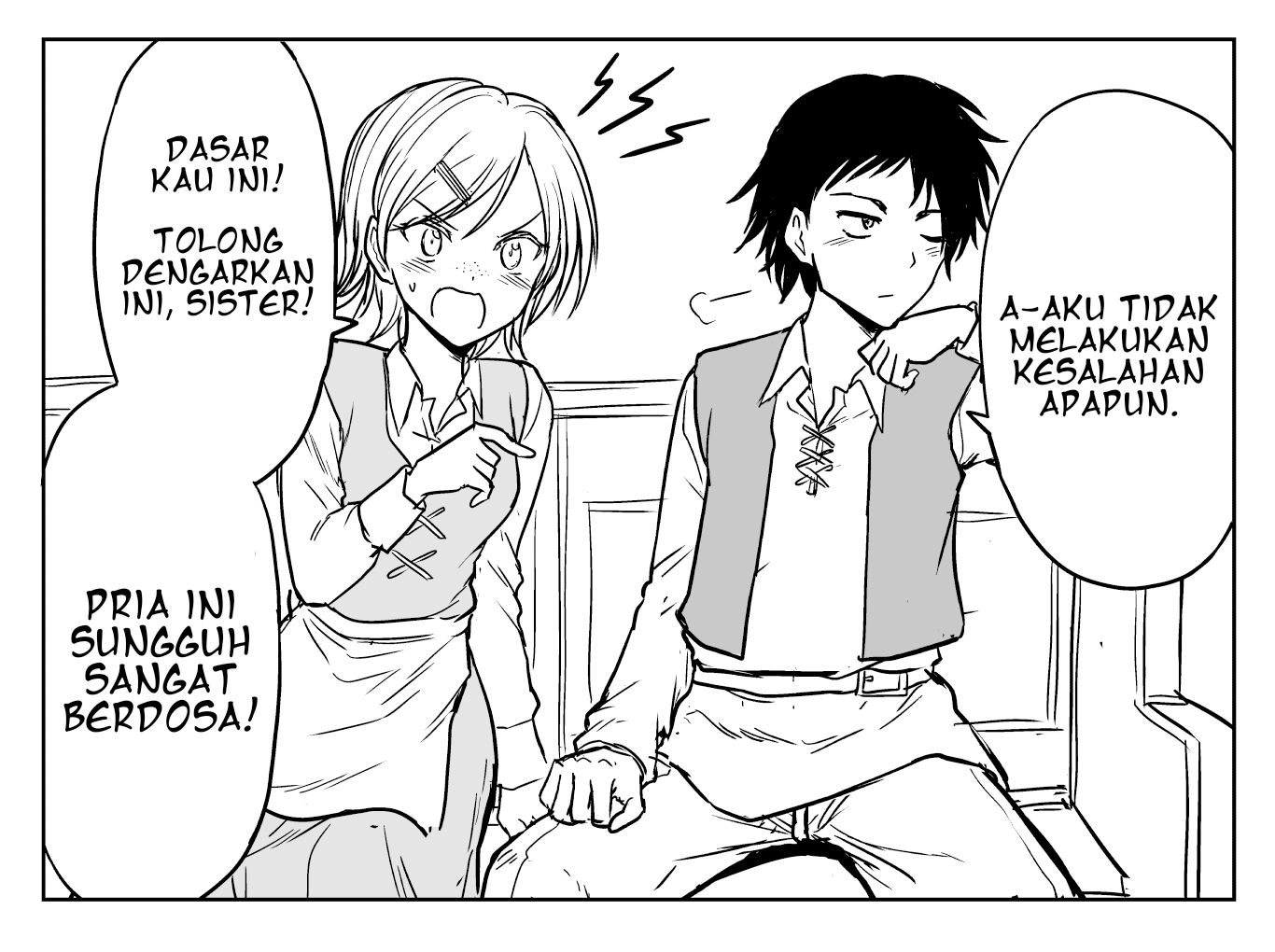 A Sister Who Solves Problems with Brute Force Chapter 4 - halaman 3