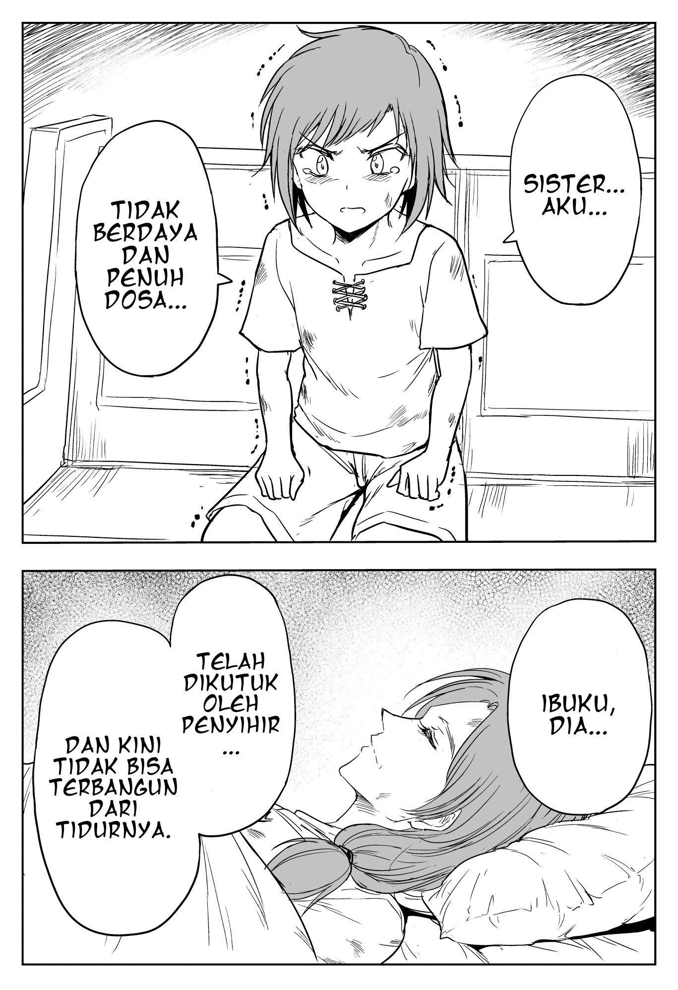 A Sister Who Solves Problems with Brute Force Chapter 8 - halaman 3
