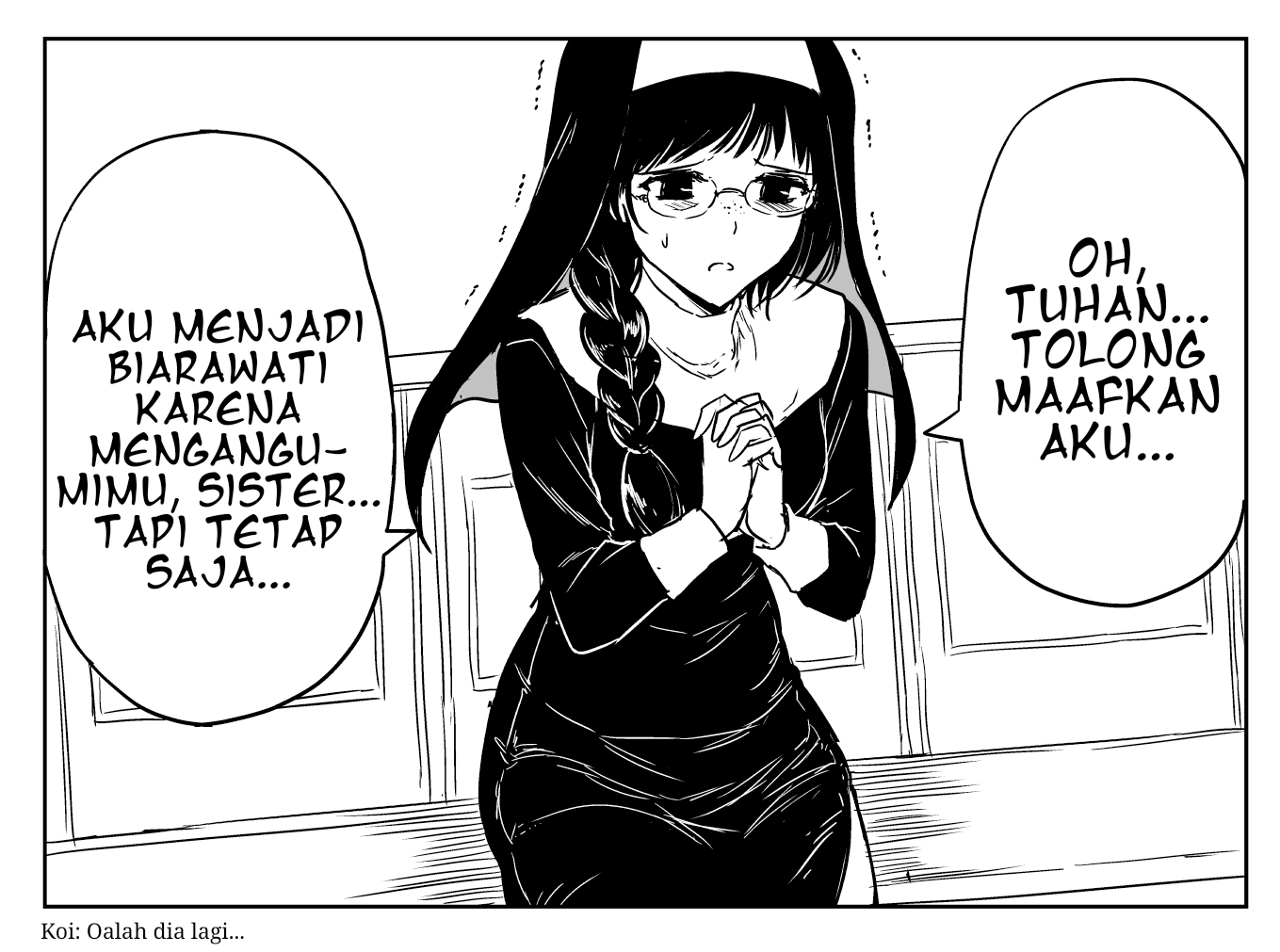A Sister Who Solves Problems with Brute Force Chapter 9 - halaman 3