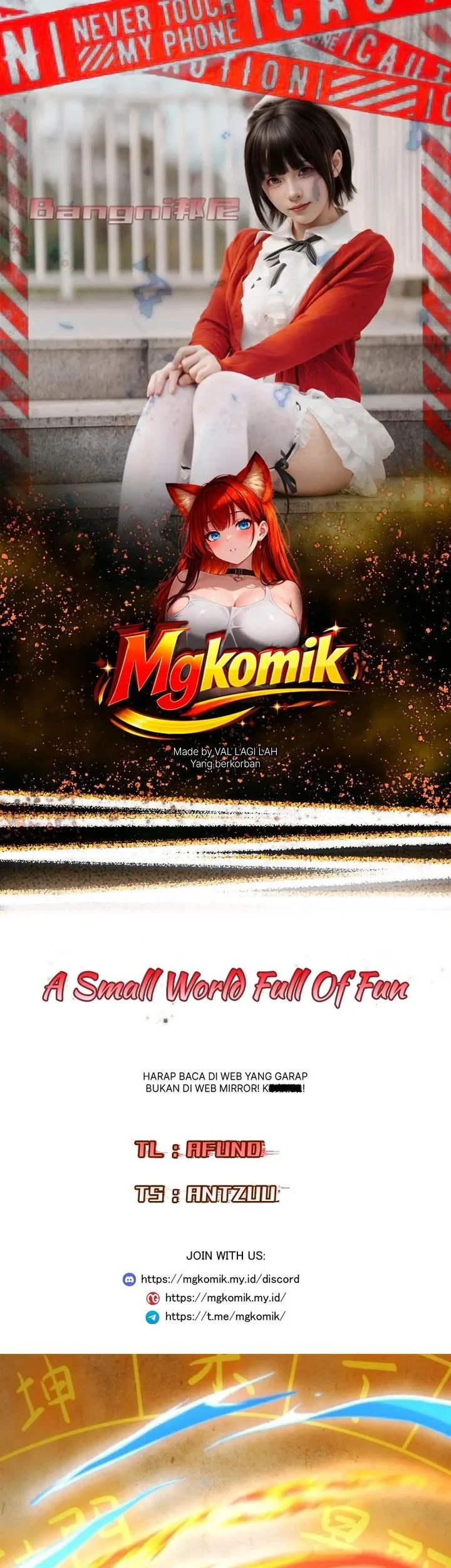 A Small World Full Of Fun Chapter 28 - halaman 1