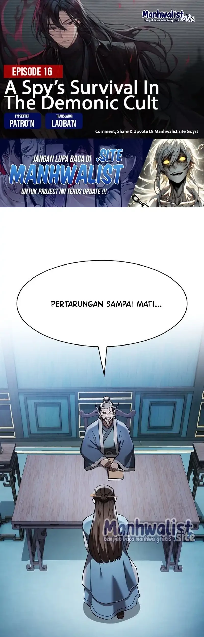 A Spy's Survival In The Demonic Cult Chapter 16 - halaman 1