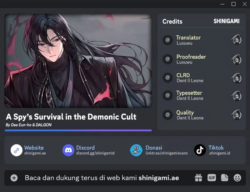 A Spy's Survival In The Demonic Cult Chapter 5 - halaman 1