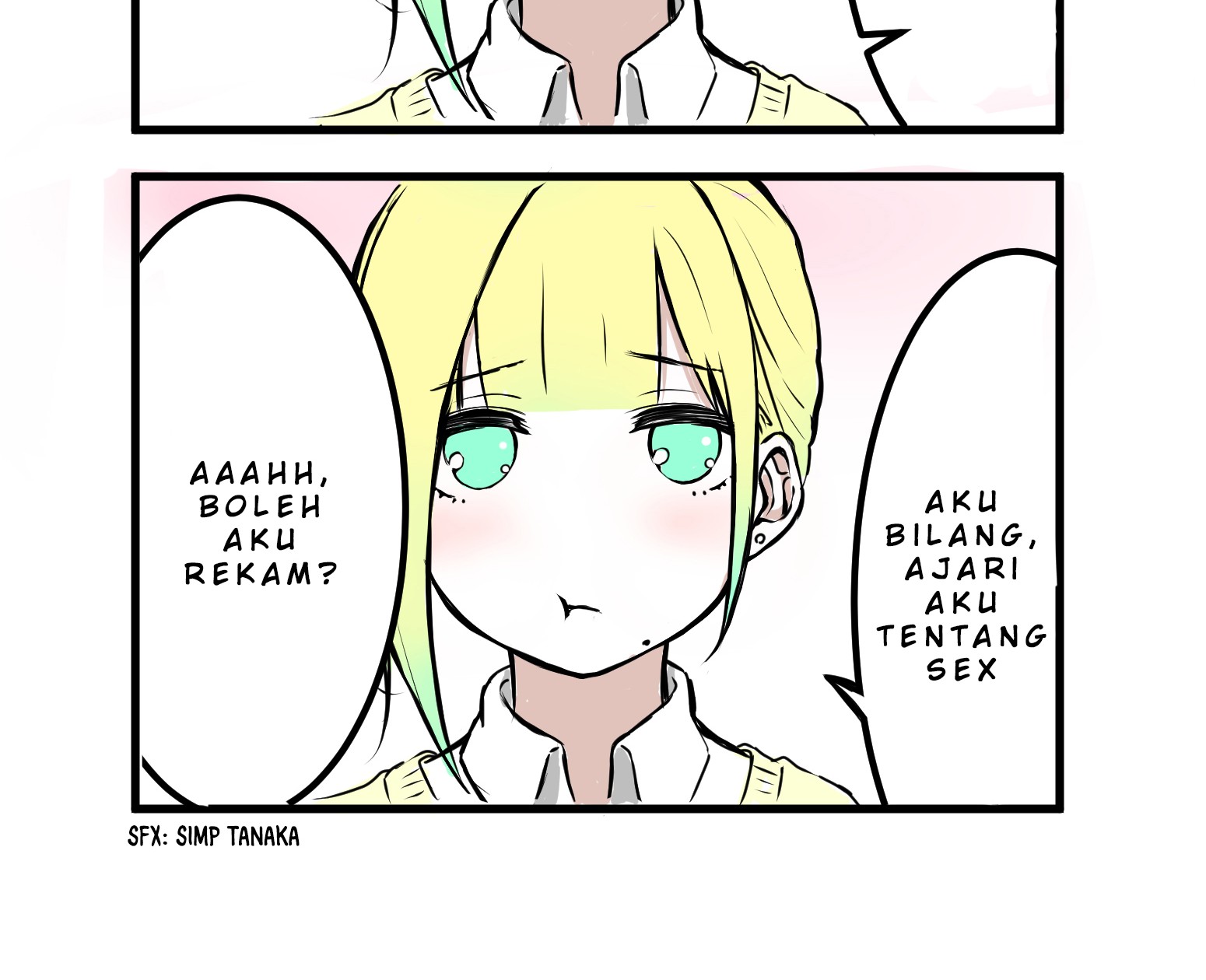 A Story About a Blonde Virgin Girl Who Acquires Sexual Knowledge Chapter 2 - halaman 3