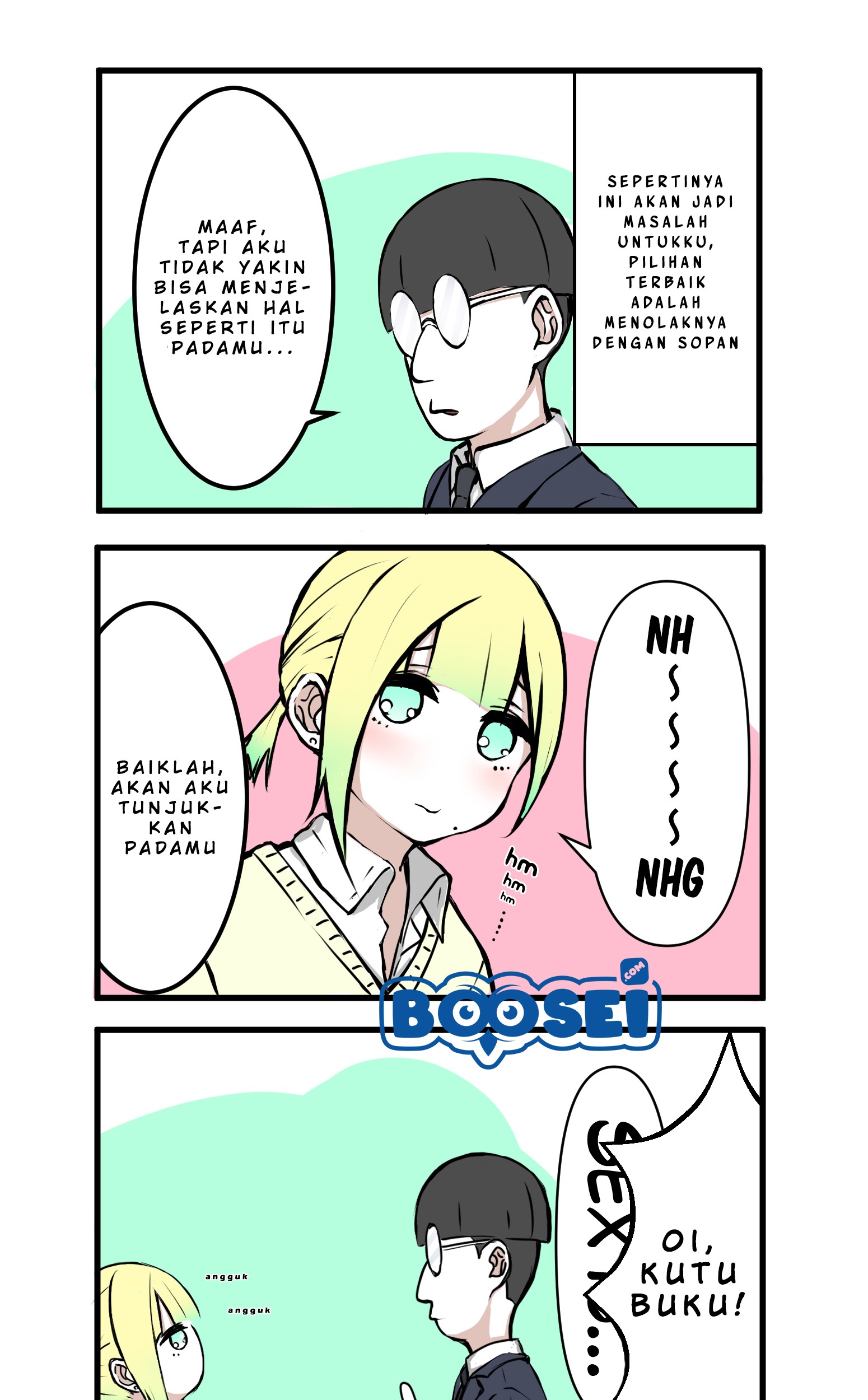 A Story About a Blonde Virgin Girl Who Acquires Sexual Knowledge Chapter 3 - halaman 2