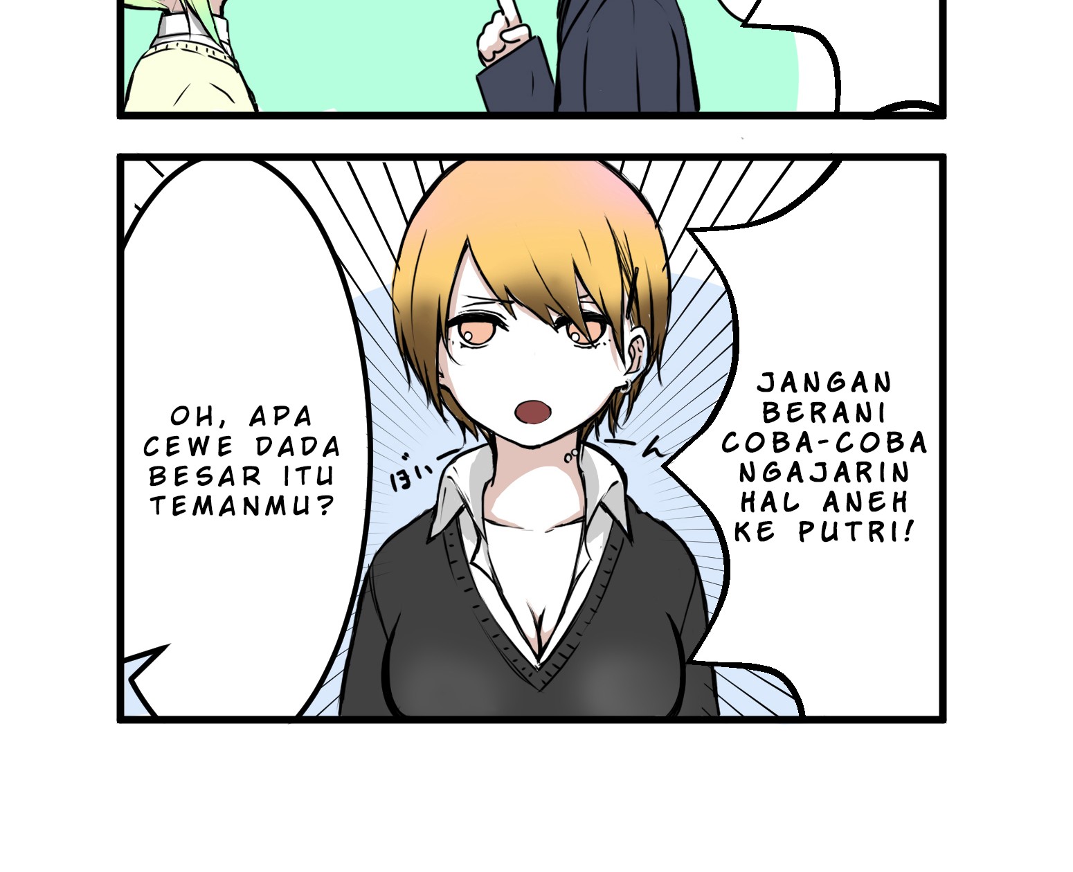 A Story About a Blonde Virgin Girl Who Acquires Sexual Knowledge Chapter 3 - halaman 3