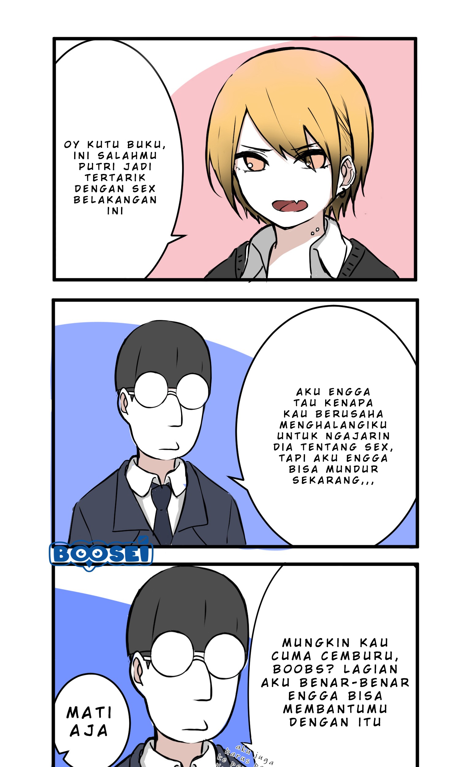 A Story About a Blonde Virgin Girl Who Acquires Sexual Knowledge Chapter 5 - halaman 2