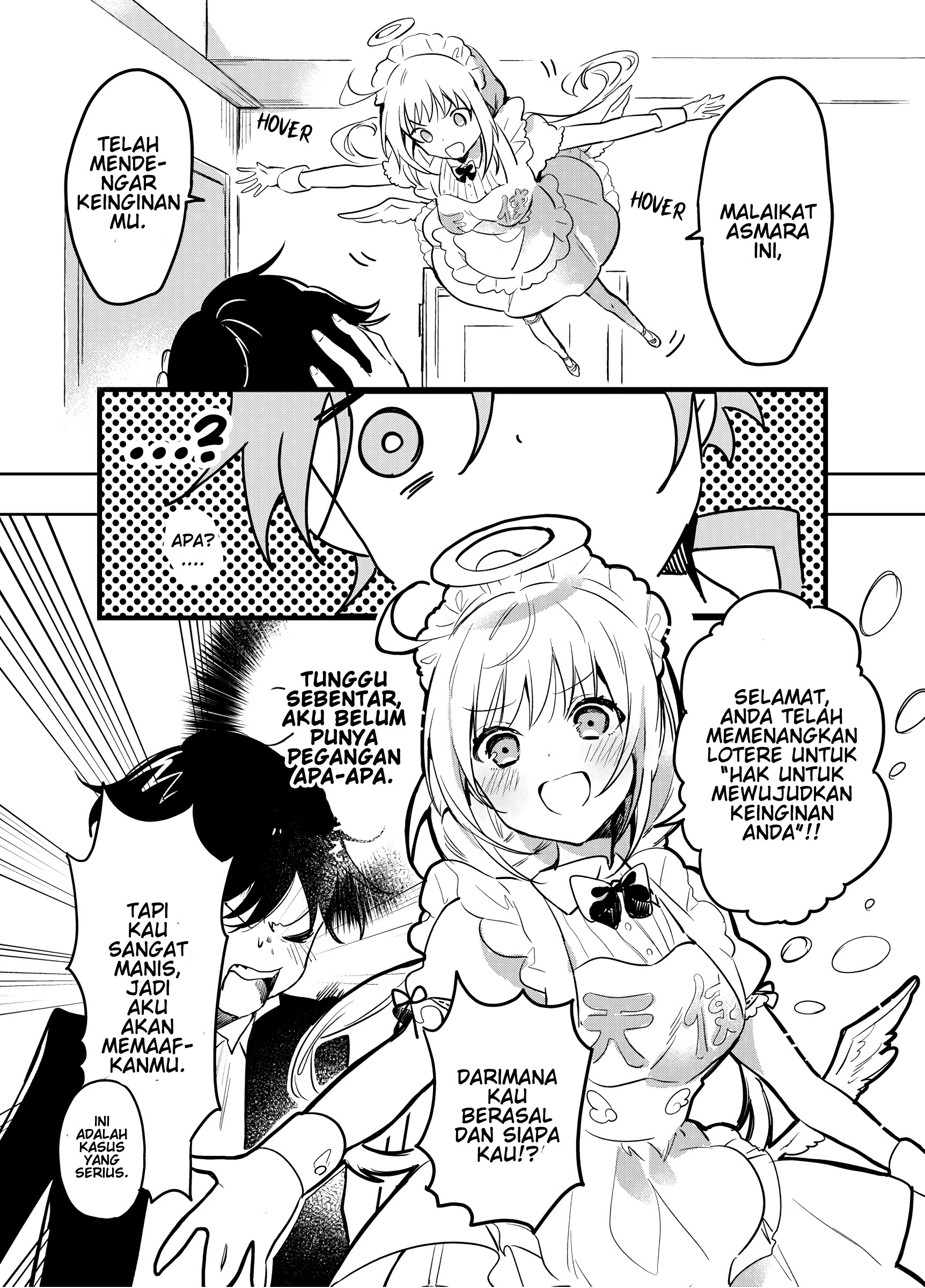 A Story About a Boy Who Wants to Get Rid of His Sexual Frustrations, so an Angel Does Something About It Chapter 0 - halaman 5