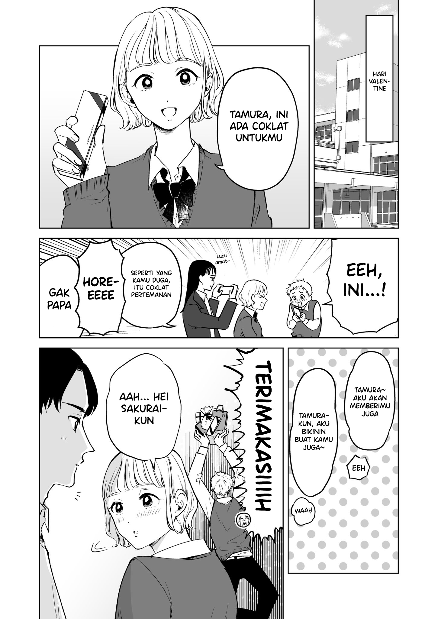 A Story about a Boy Who Wants Valentine’s Day Chocolate Chapter 0 - halaman 2