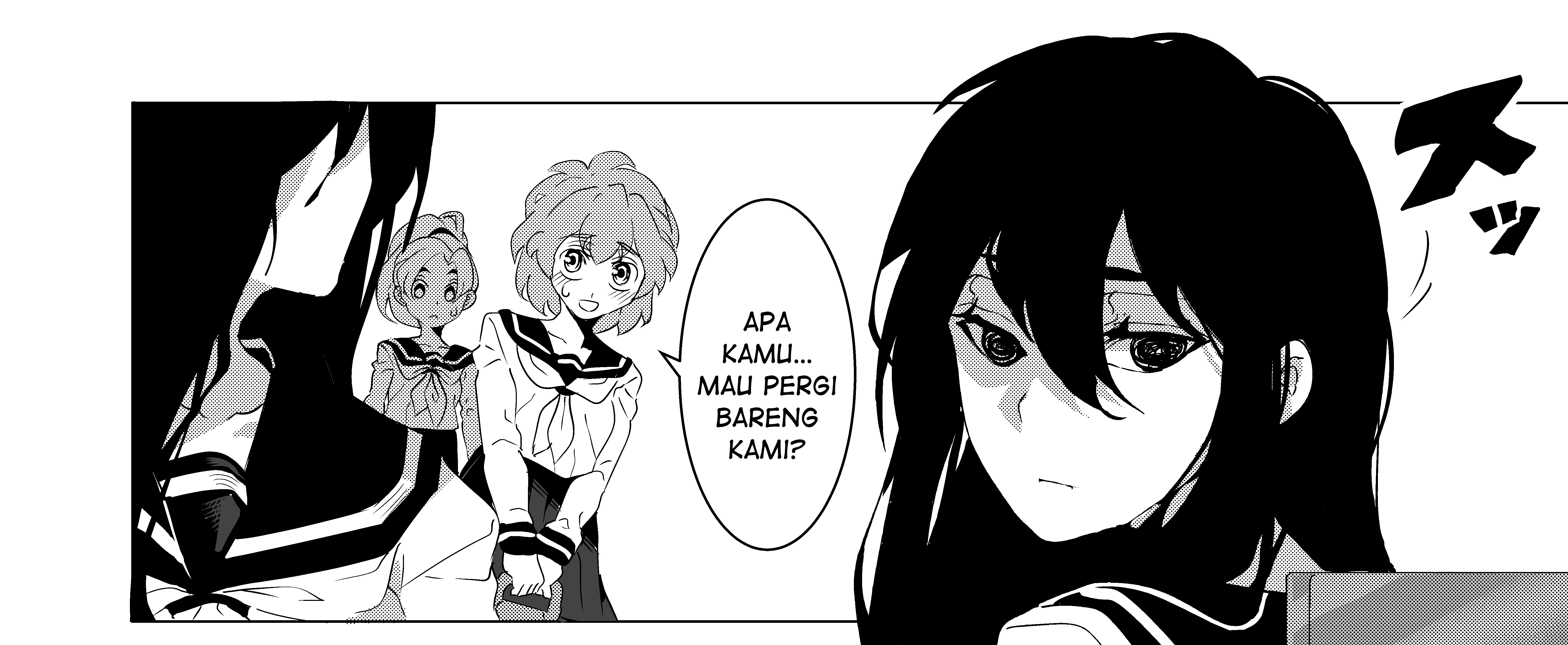 A Story About a Creepy Girl’s Smile Chapter 1 - halaman 6
