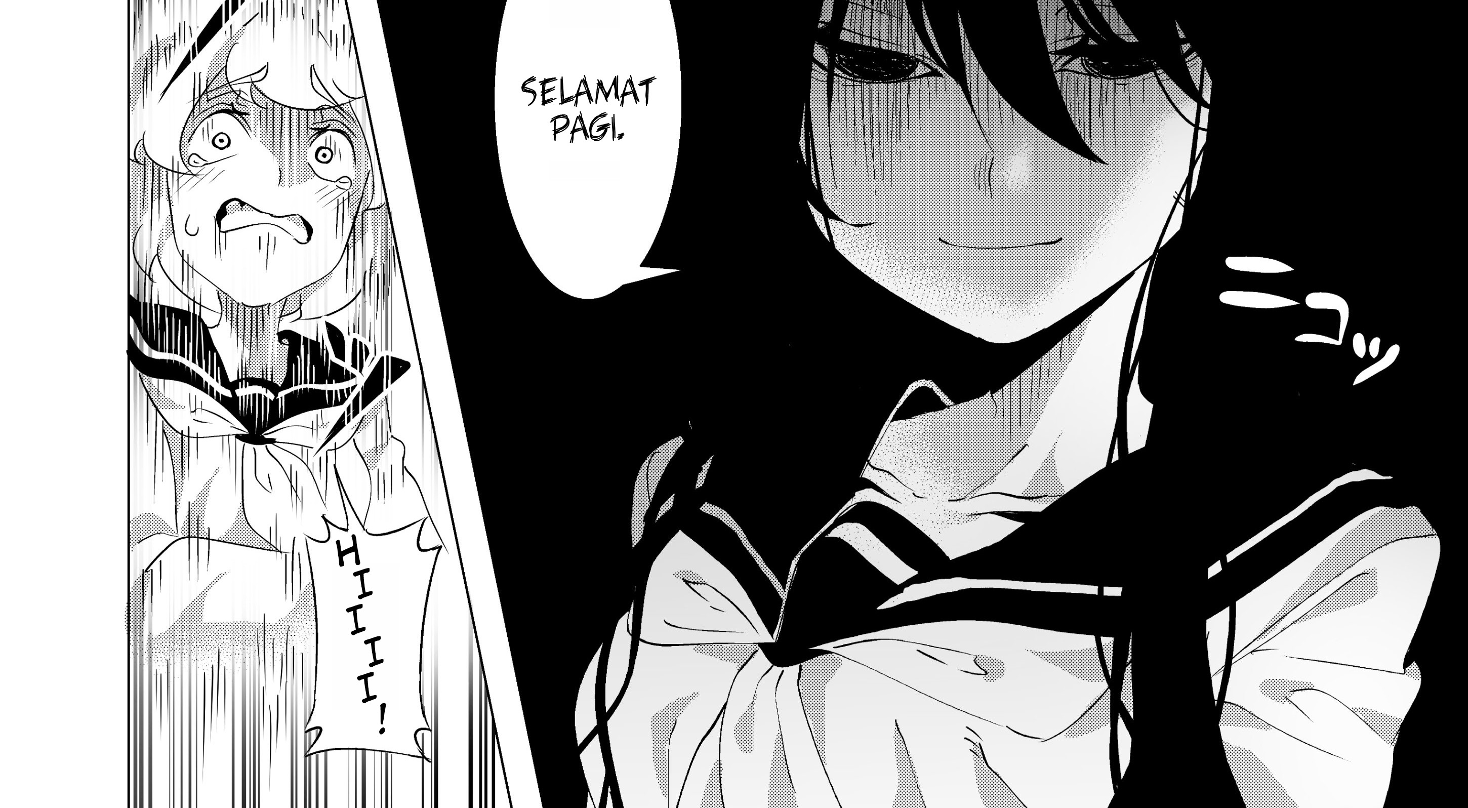 A Story About a Creepy Girl’s Smile Chapter 2 - halaman 5